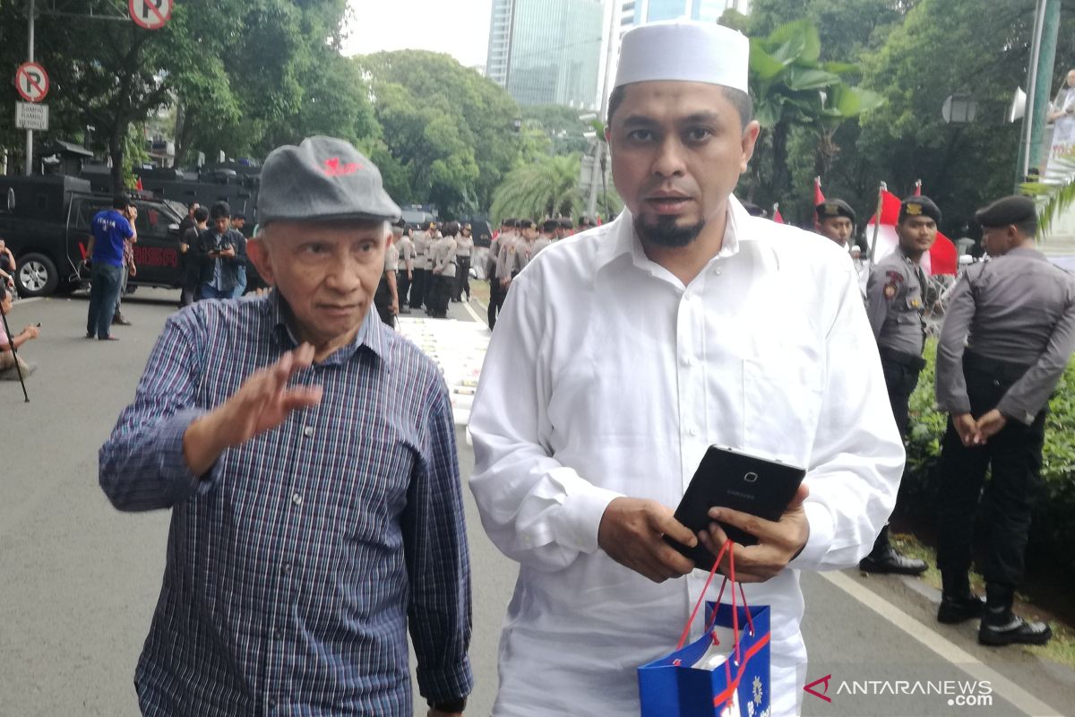 Amien Rais doakan KPU dan Bawaslu dapat barokah