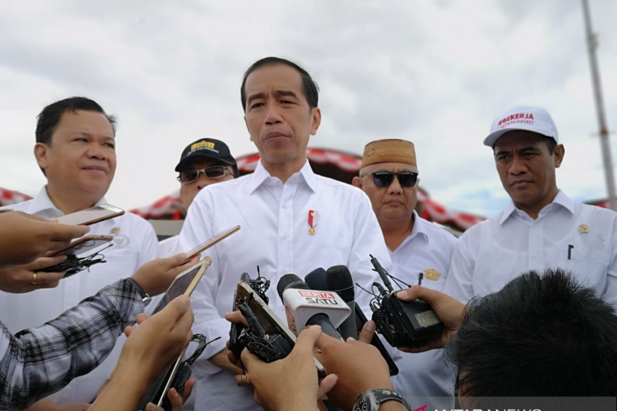 Jokowi apresiasi dukungan keluarga Uno
