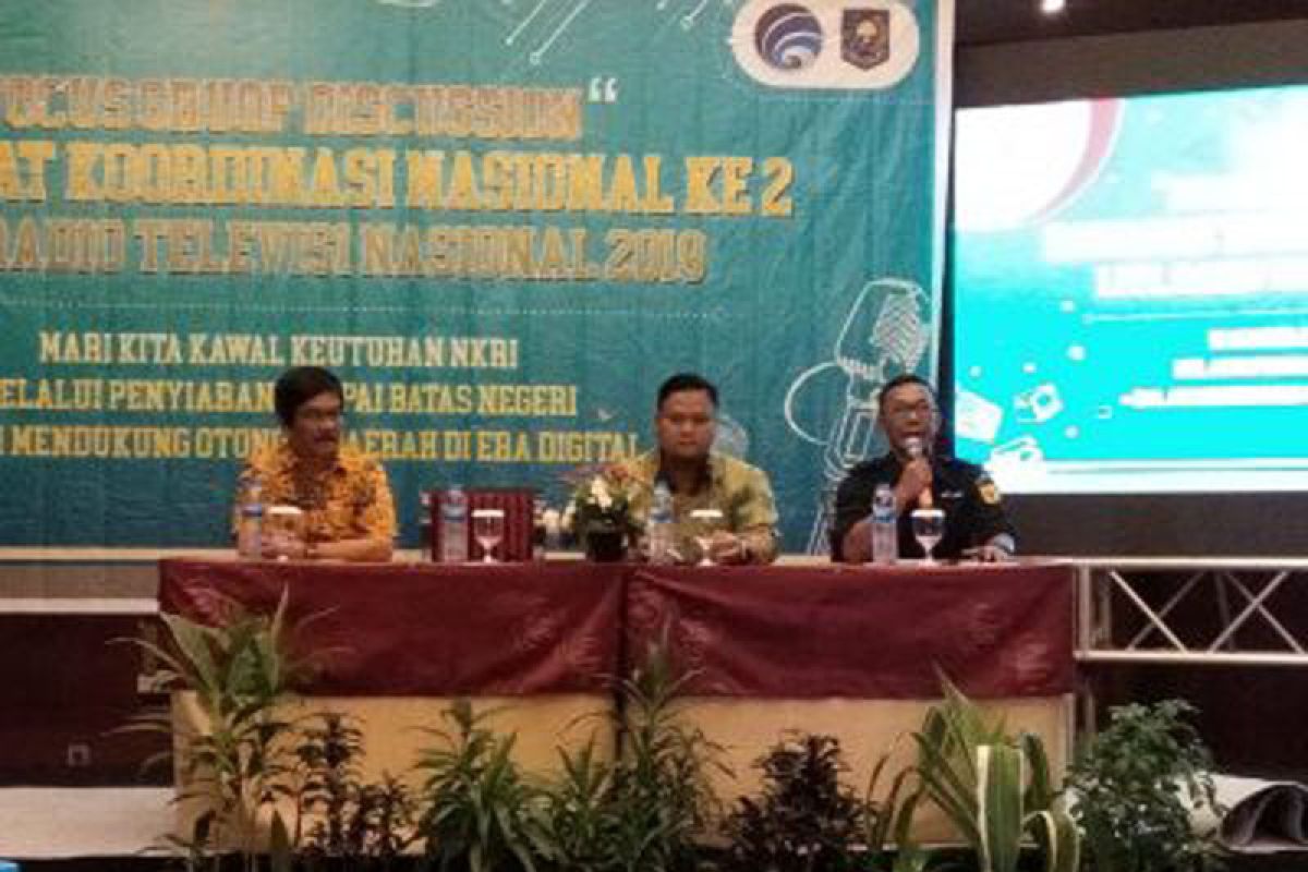 LPPL Radio Lansek Manih ikuti Rakornas II LPPL Rradio televisi nasional