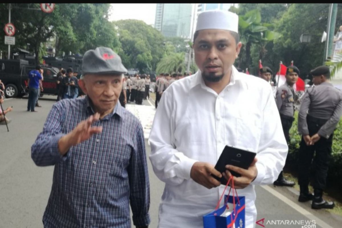 Amin Rais doakan KPU-Bawaslu dapat barokah