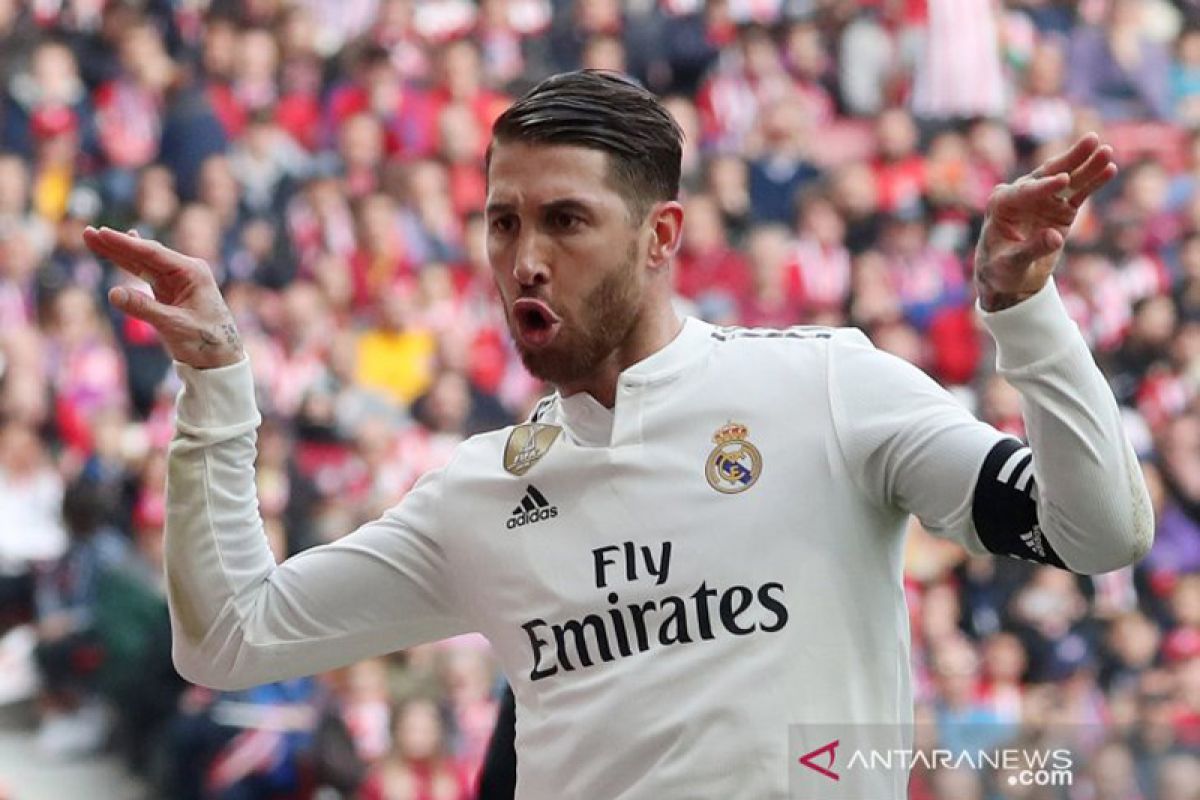 Ramos: Madrid cuma butuh 5 menit untuk kontraknya