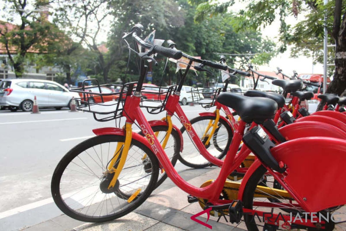 Layanan sepeda Gowes mulai diminati