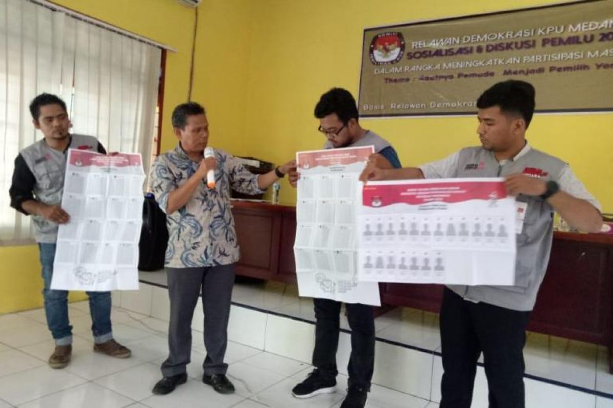 KPU Medan terus berupaya meningkatkan partisipasi pemilih