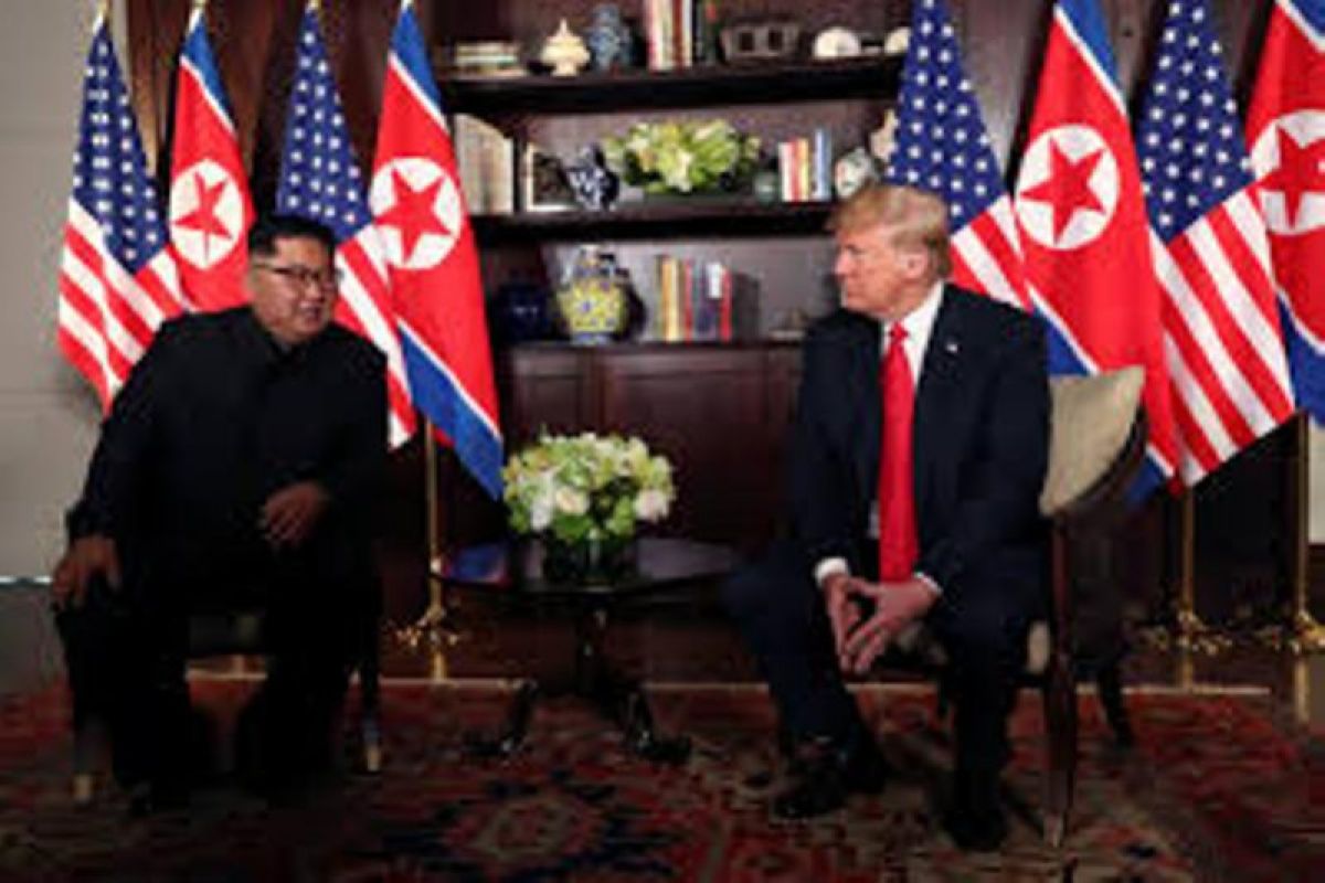 Pertemuan Kim-Trump di Hanoi berakhir tanpa kesepakatan