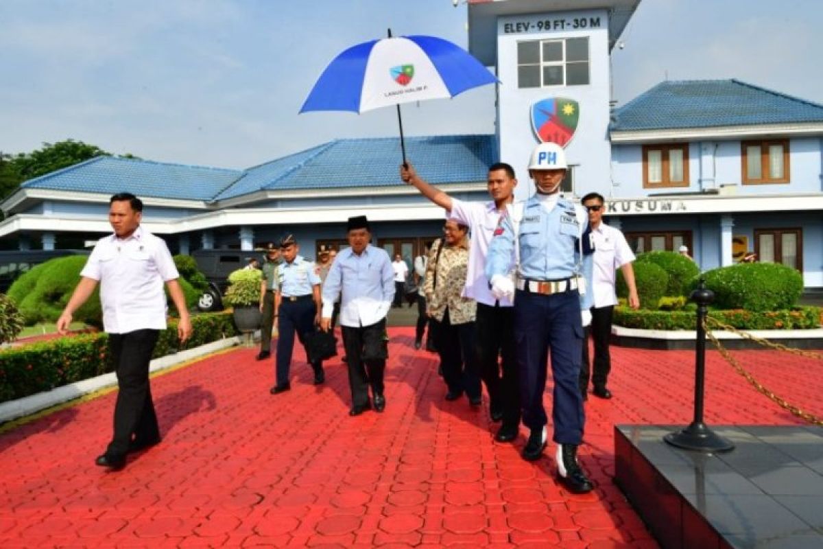 Wapres JK bertolak ke Banjar hadiri Munas Ulama NU