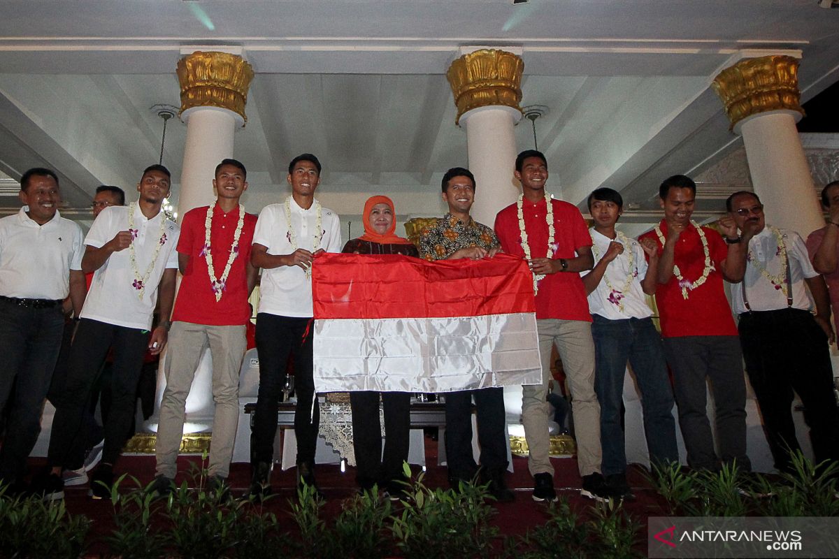 Prestasi Timnas U-22 dorong Khofifah bangun "sport center"