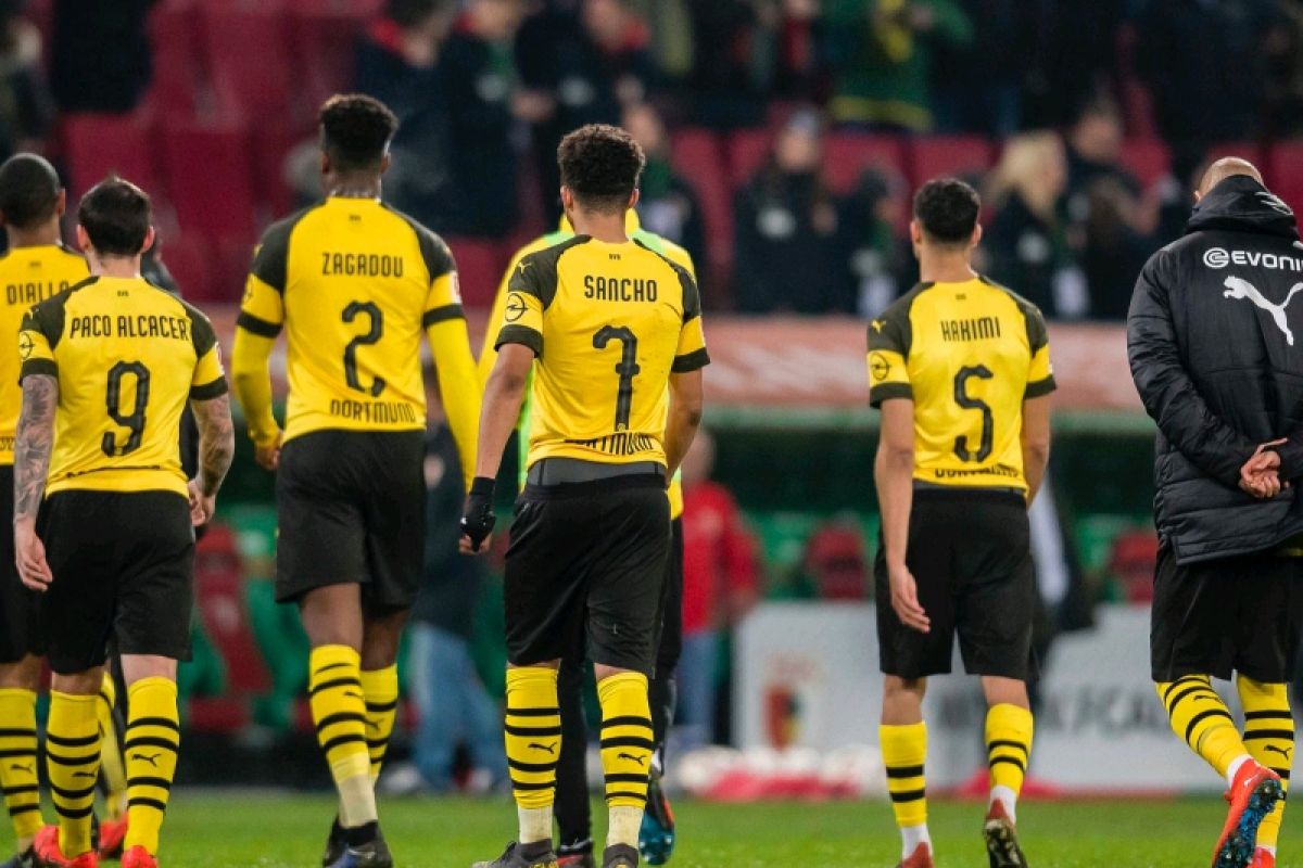Dortmund kembali telan kekalahan kedua saat hadapi FC Augsburg