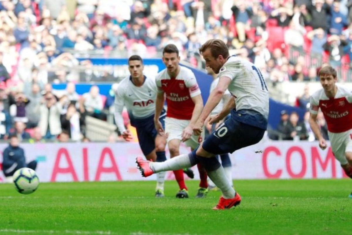 Tottenham ditahan imbang Arsenal 1-1 dalam derby London
