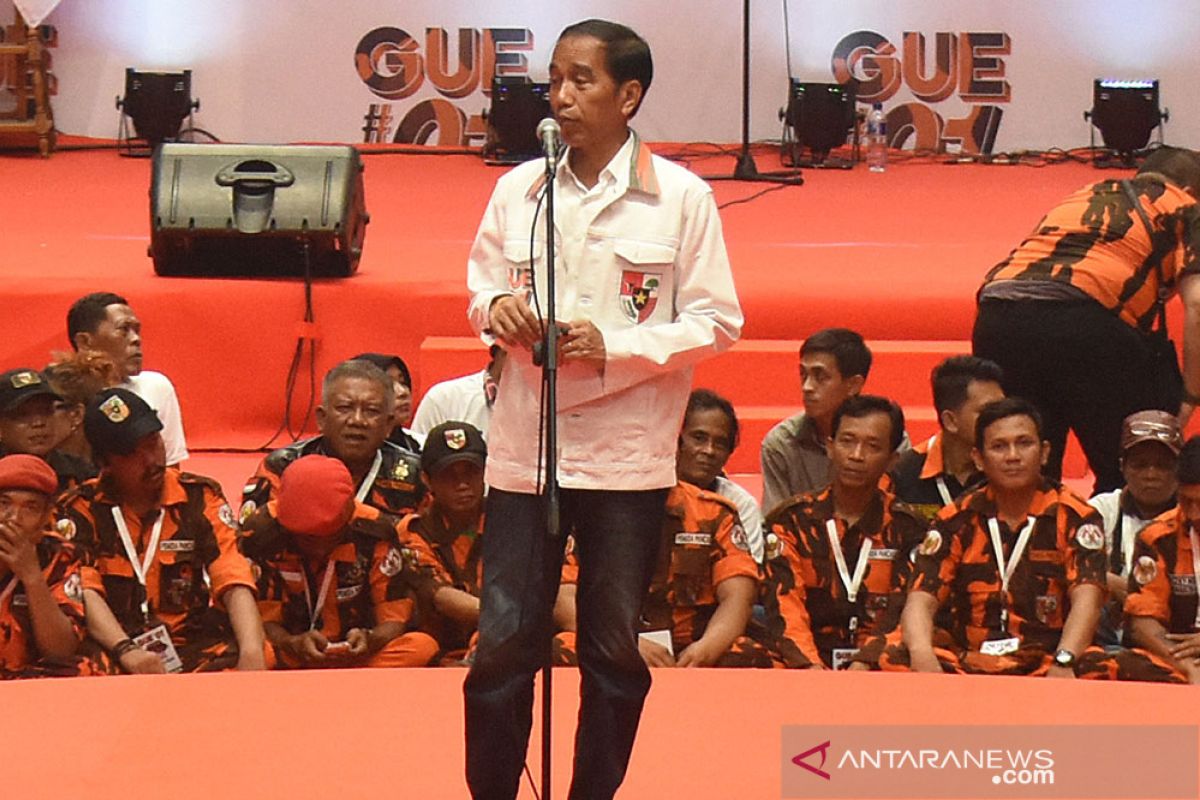 Jokowi: Jangan pernah coba-coba usik Pancasila