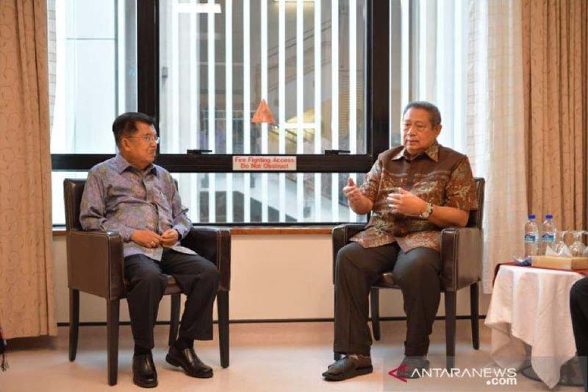 Wapres JK sampaikan doa kesembuhan Ani Yudhoyono