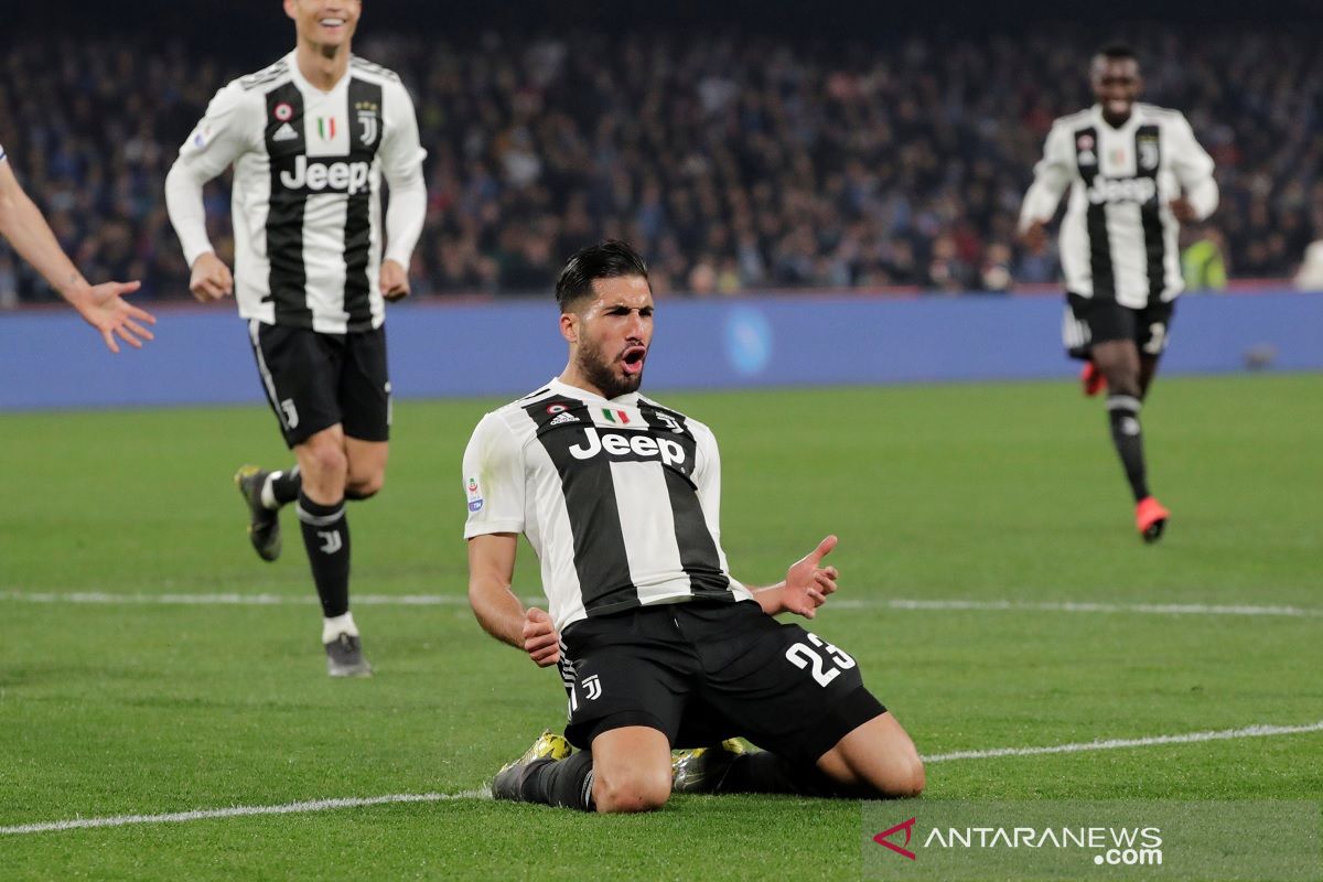 Diwarnai hujan kartu, Juventus menang 2-1 di markas Napoli