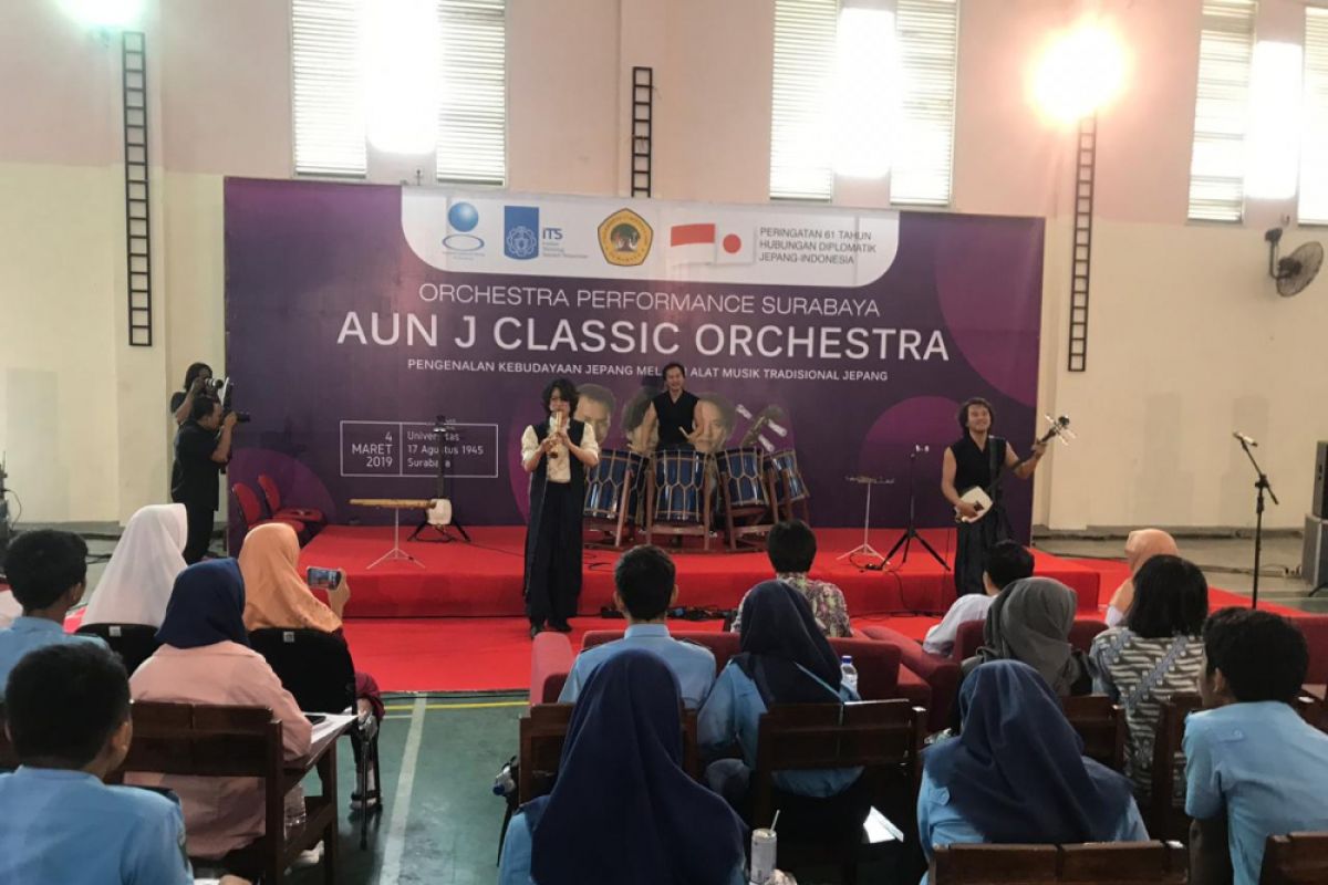 Konjen Jepang gelar konser AUN J Classic Orchestra di Surabaya