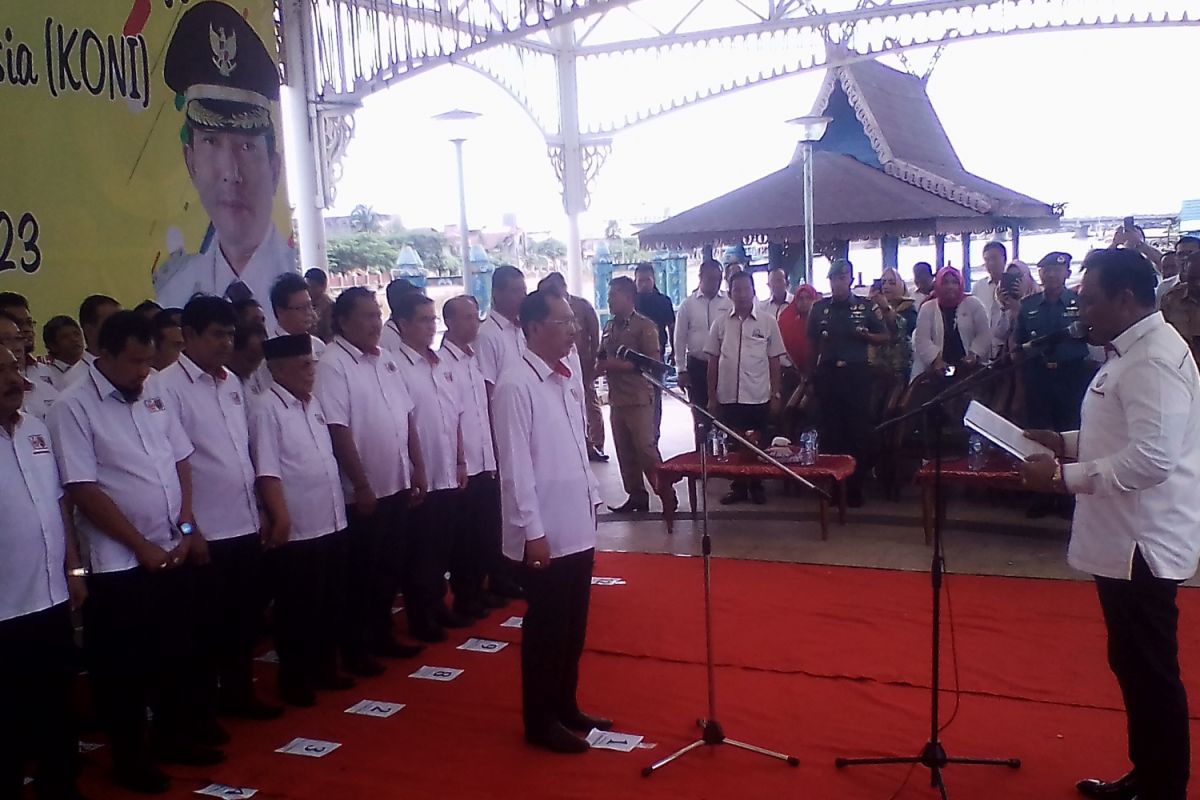 Ketua KONI Banjarmasin inginkan setiap kelurahan satu fasilitas olahraga