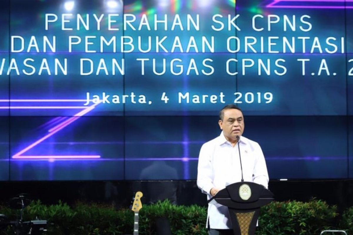 Menteri Syafruddin sebut ASN harus berpikir logis kritis dan inovatif