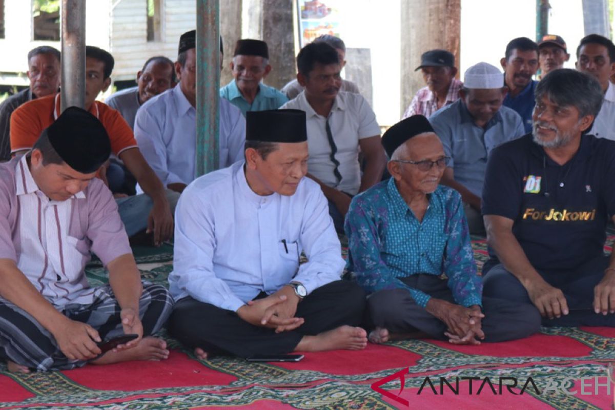 Kementerian PUPR dan KSP tinjau lokasi pembangunan Masjid Nyak Sandang