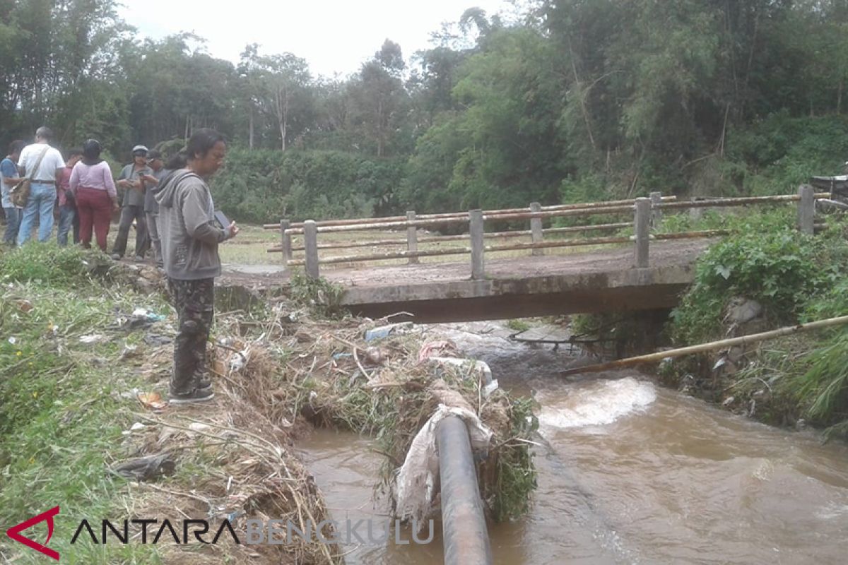 Rejang Lebong data infrastruktur rusak akibat banjir