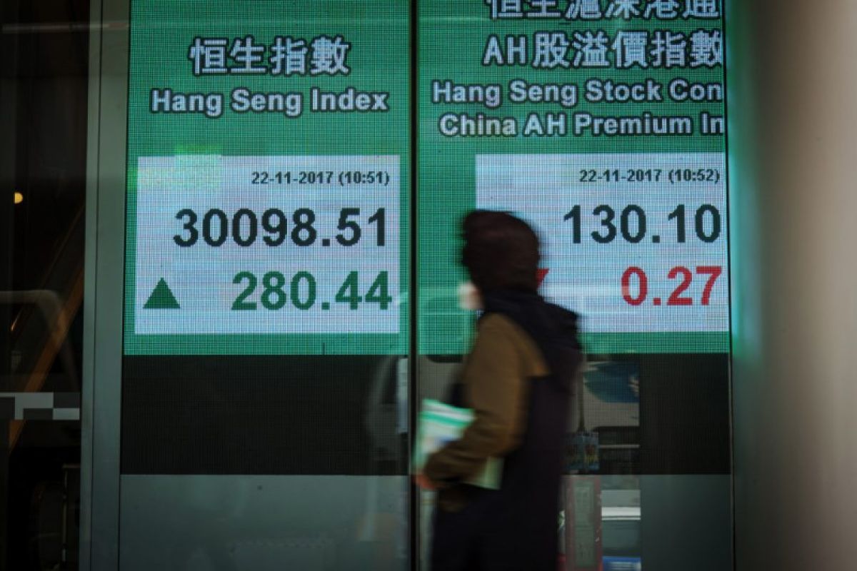 Bursa Hong Kong melonjak, Indeks Hang Seng ditutup naik 361,72 poin