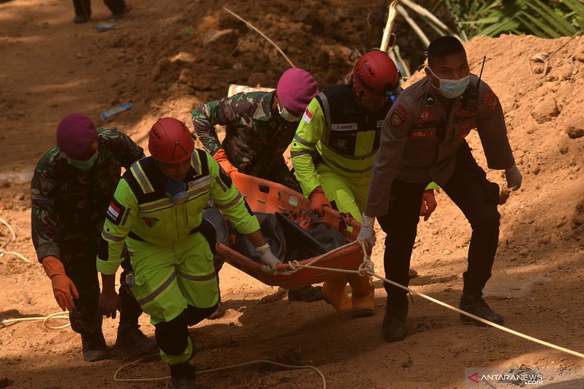 11 korban longsor PETI-Bakan berhasil diidentifikasi