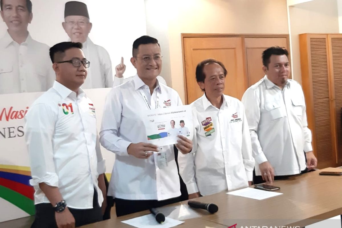 TKN Jokowi-Ma'ruf umumkan posisi dana kampanye terkini