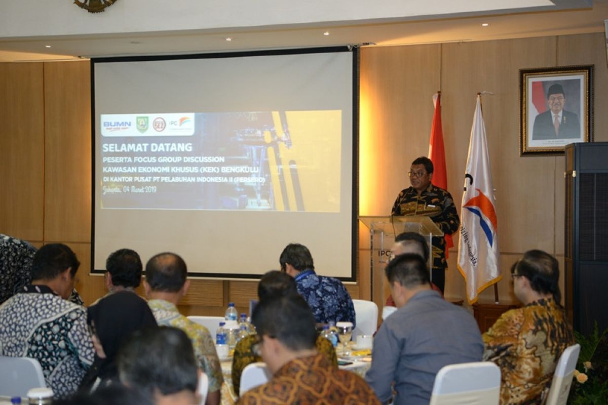 Gelar FGD, IPC mantapkan realisasi KEK pelabuhan Baai Bengkulu