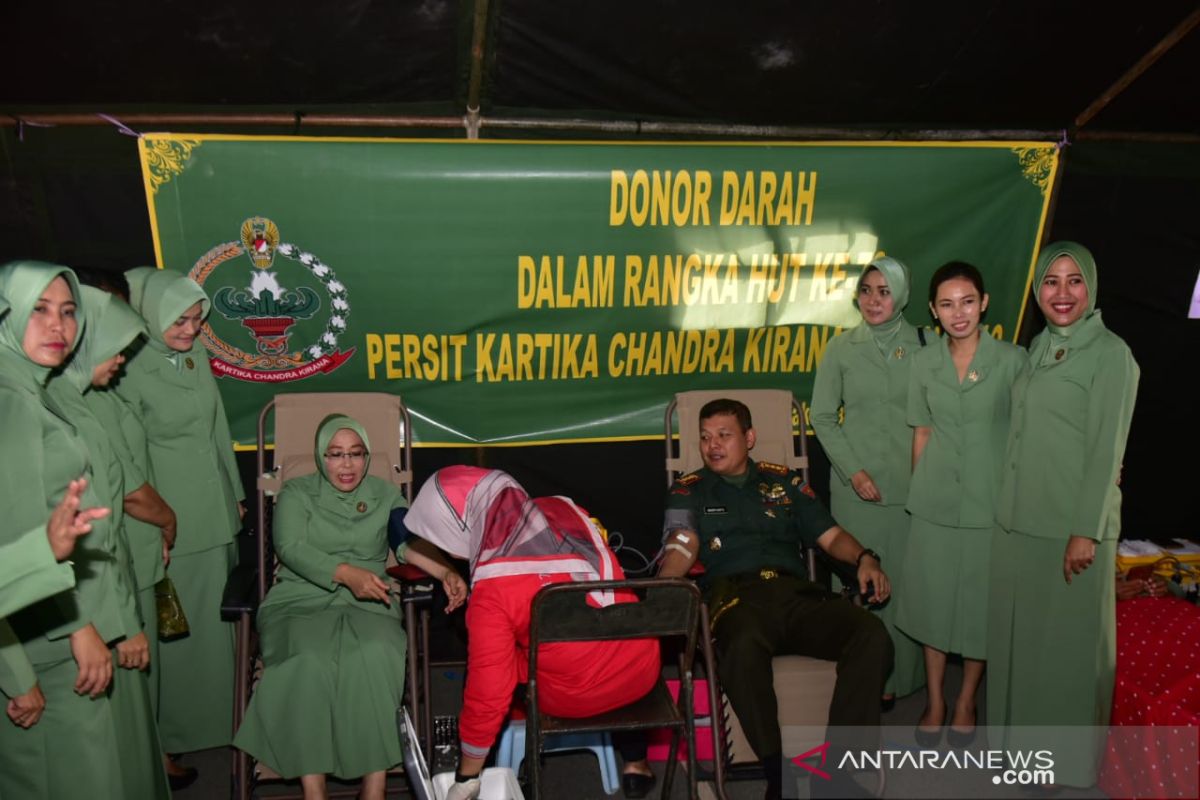 Bakti sosial warnai HUT Dharma Pertiwi-Persit