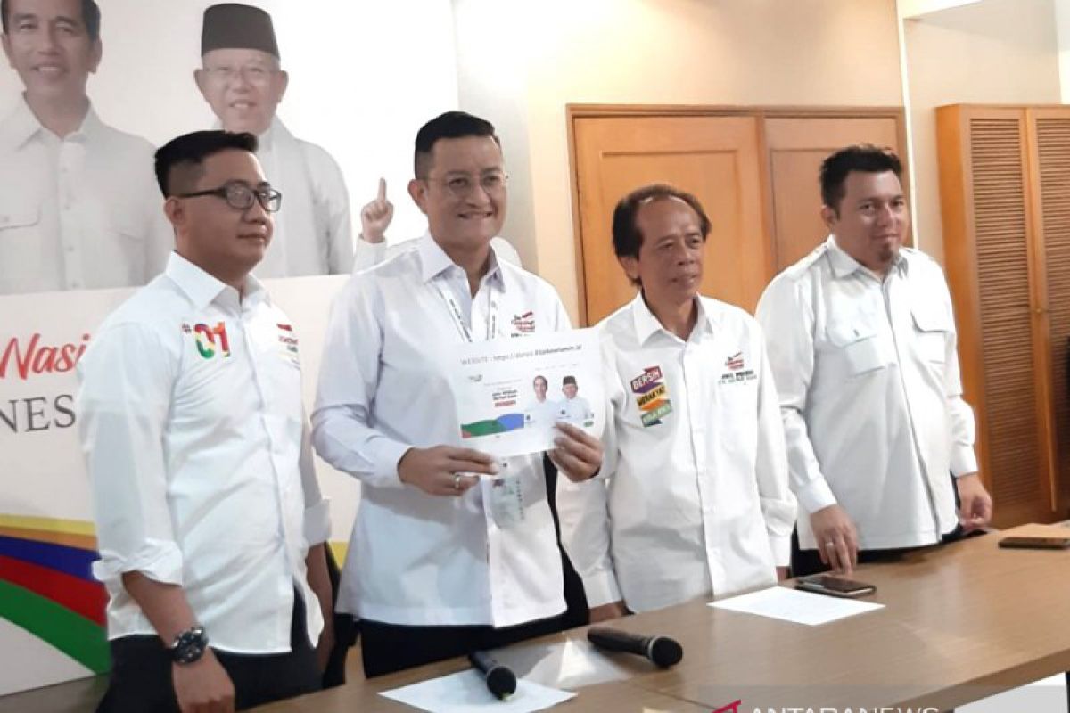 TKN Jokowi-Ma'ruf umumkan posisi terkini dana kampanye