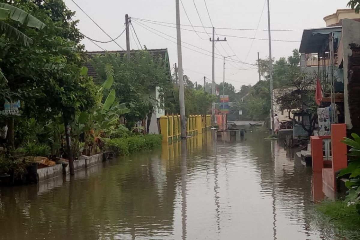 Sejumlah desa di Sidoarjo tergenang banjir