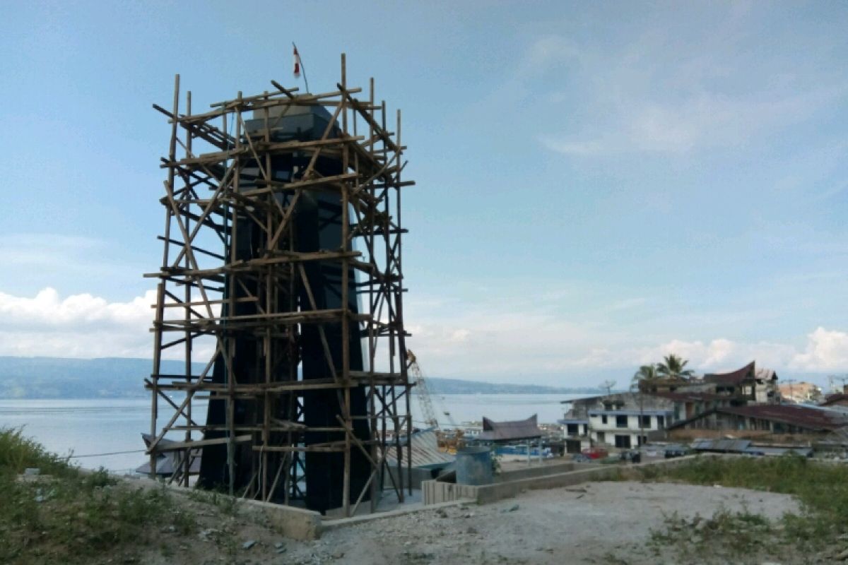 Pemkab Simalungun didesak percepat penyelesaian Monumen Kapal Tenggelam di Danau Toba