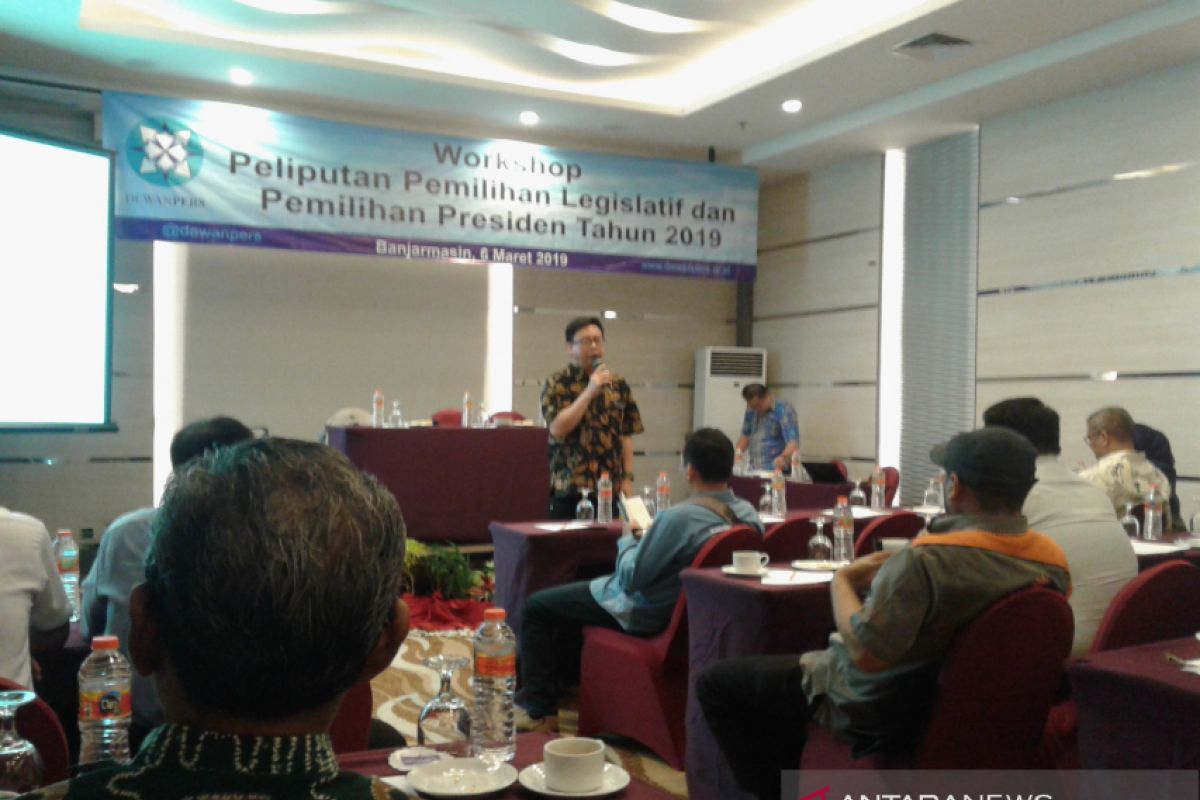 Dewan Pers gelar workshop peliputan pemilihan presiden