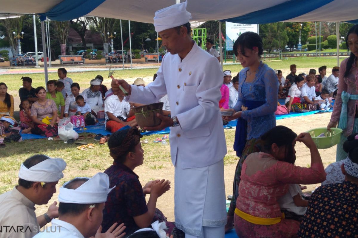 Umat Hindu Manado gelar prosesi sambut Nyepi 1941 Caka