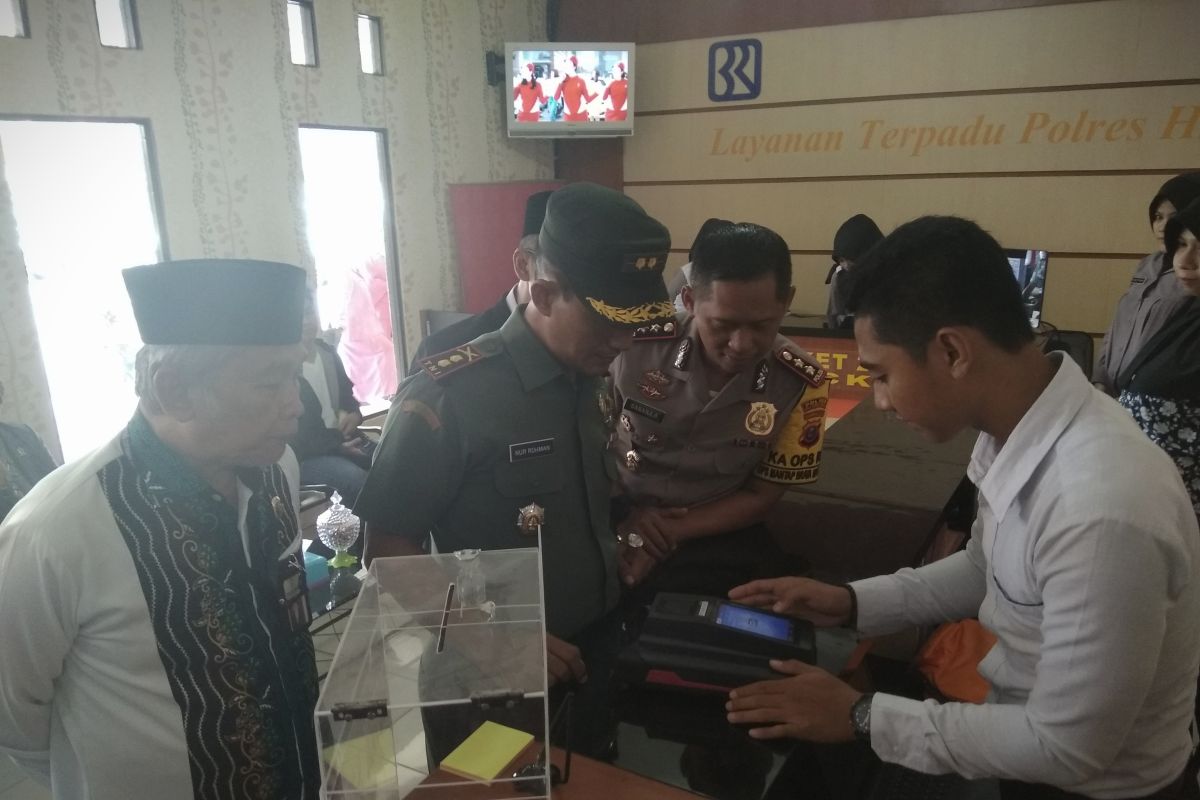 Kapolres HST janjikan pelayan SKCK cuma Lima menit