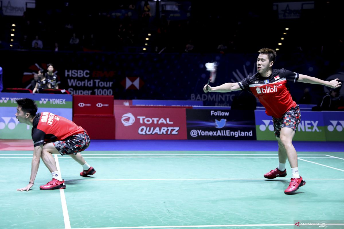 Marcus/Kevin kembali ditantang pasangan Jepang di final Kejuaraan Asia