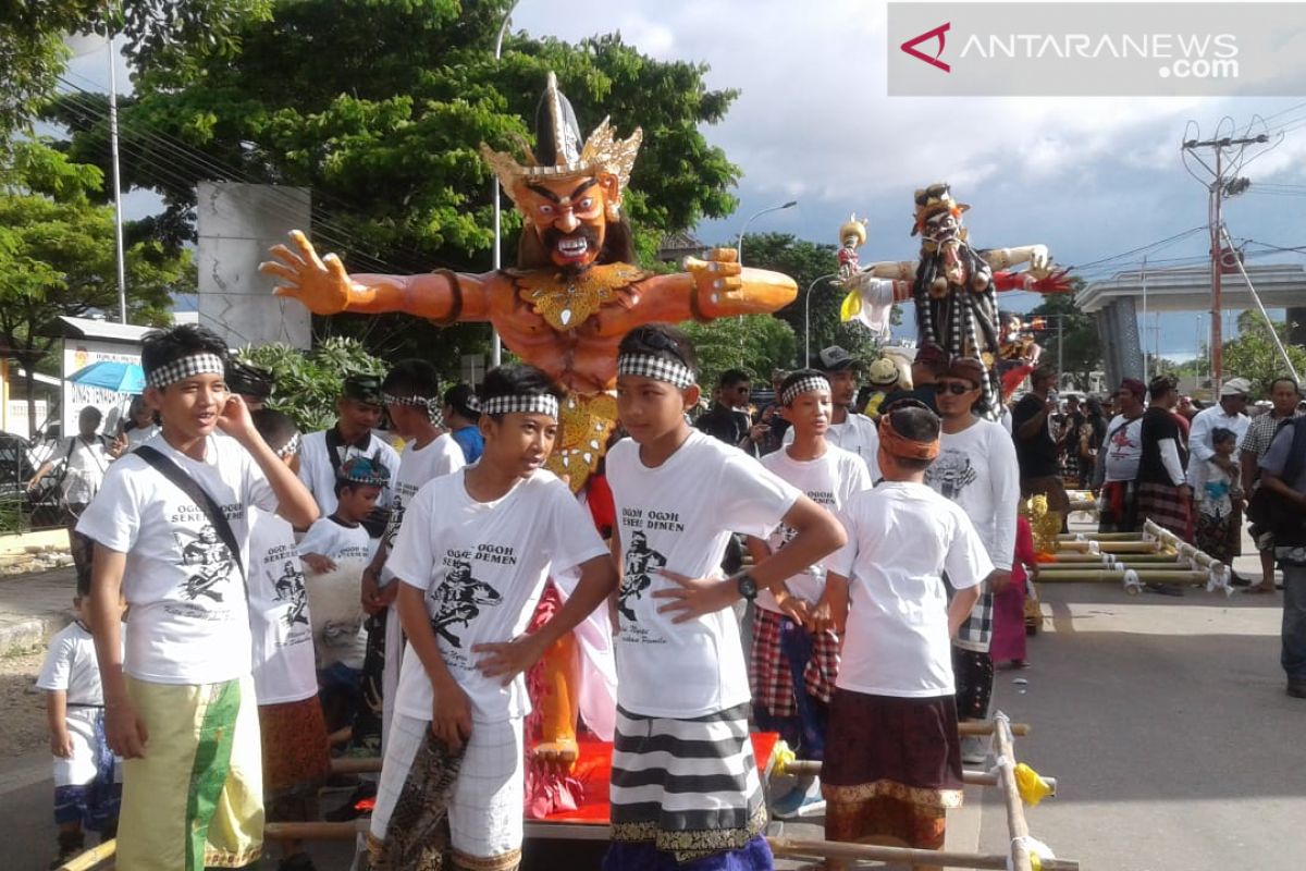 Umat Hindu di Kupang gelar pawai Ogoh-Ogoh