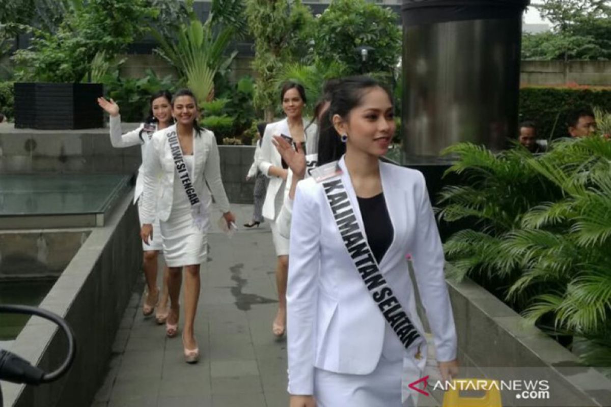 Finalis Puteri Indonesia 2019 sambangi gedung KPK