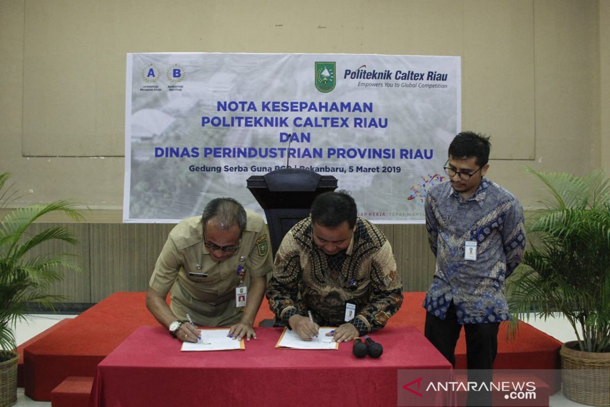 Sinergi pemanfaatan teknologi tepat guna, PCR kerjasama Dinas Perindustrian Provinsi Riau