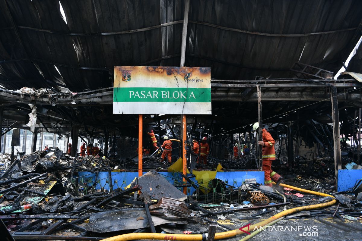 Block A market in South Jakarta gutted by fire