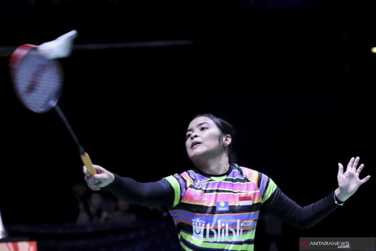 Gregoria Mariska Tunjung gagal ke babak dua Singapore Open 2019