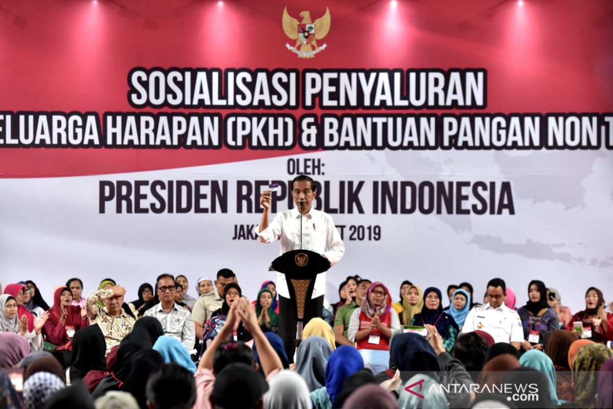 Presiden ingatkan penerima manfaatkan PKH bagi pertumbuhan anak