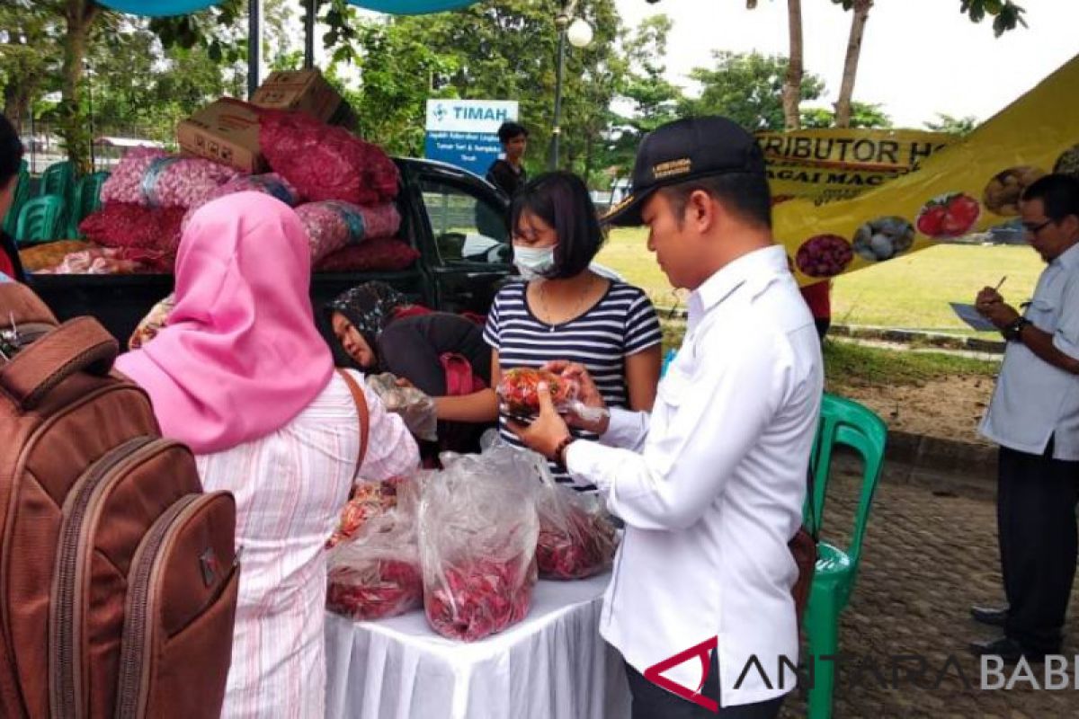 Disperindag Bangka Belitung gelar pasar murah di Sungailiat