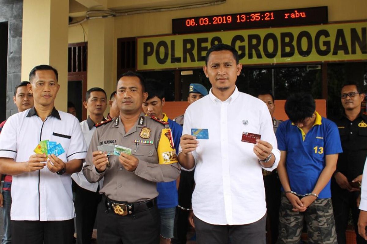 Polres Grobogan ungkap komplotan pencuri spesialis ATM