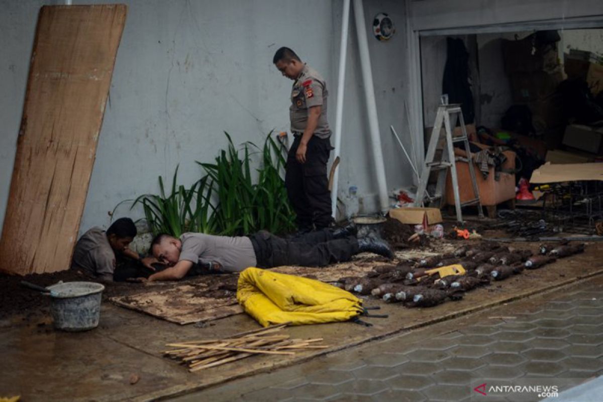 Penemuan mortir sisa Perang Dunia di Dago merupakan terbanyak di Indonesia