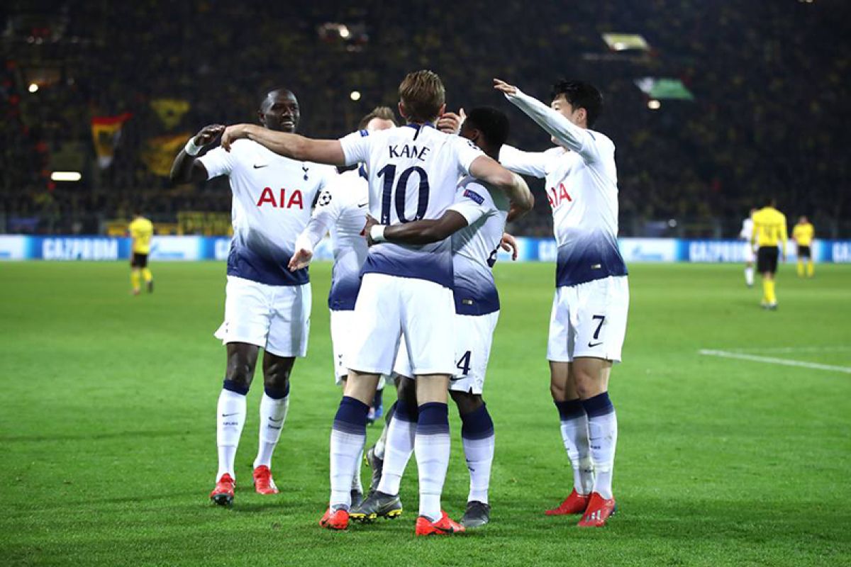 Untuk kedua kali dalam sejarah, Spurs lolos ke perempat final Liga Champions