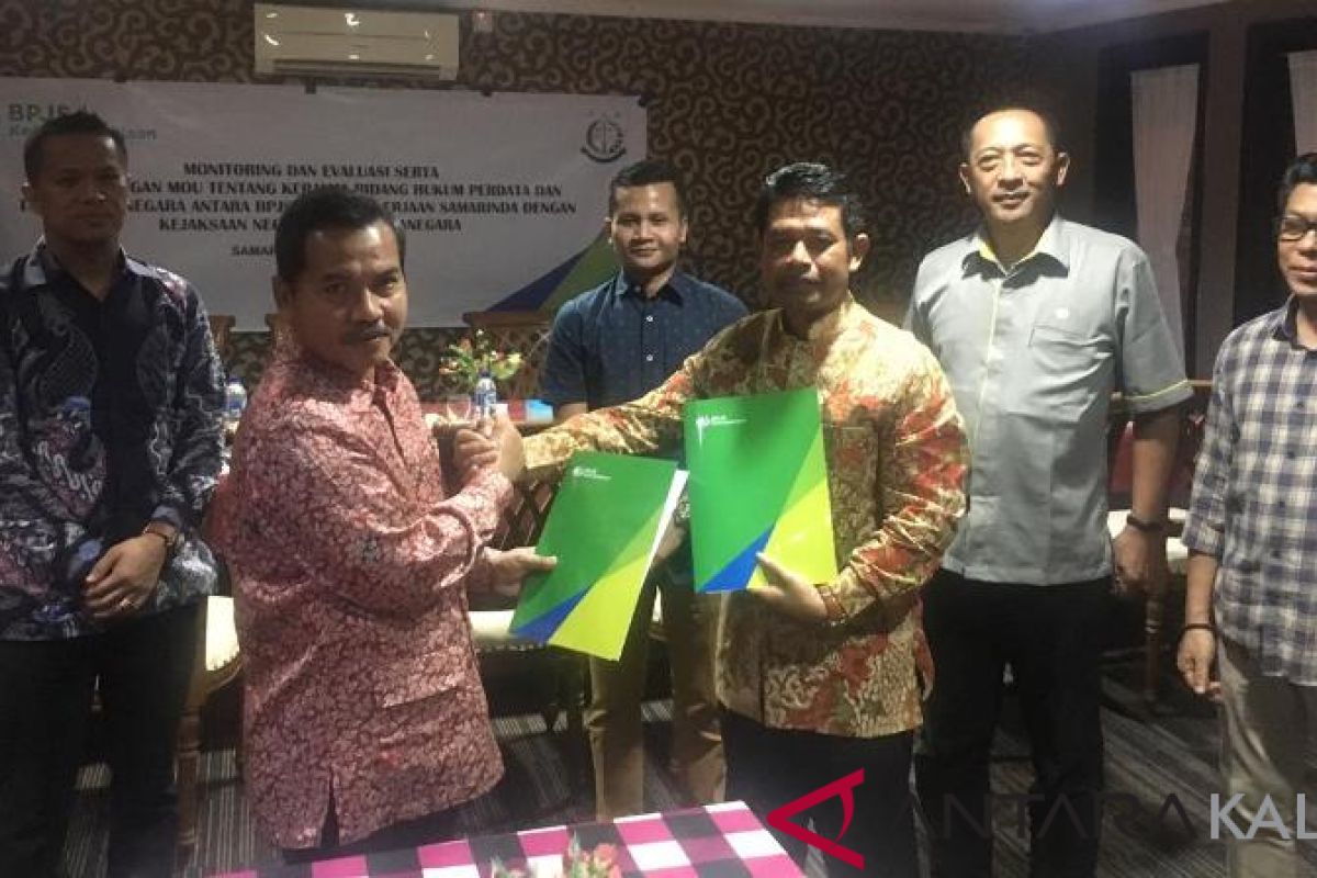 Kerja Sama BPJS Ketenagakerjaan Samarinda-Kejari Kukar Lanjut