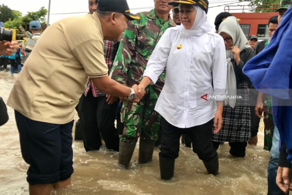 Gubernur Jatim: Bengawan Solo butuh lima sudetan atasi banjir