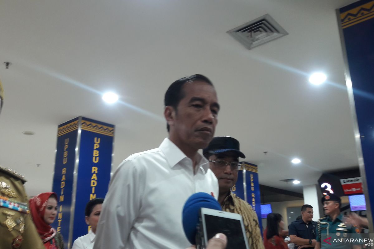 Jokowi pays working visit to Lampung