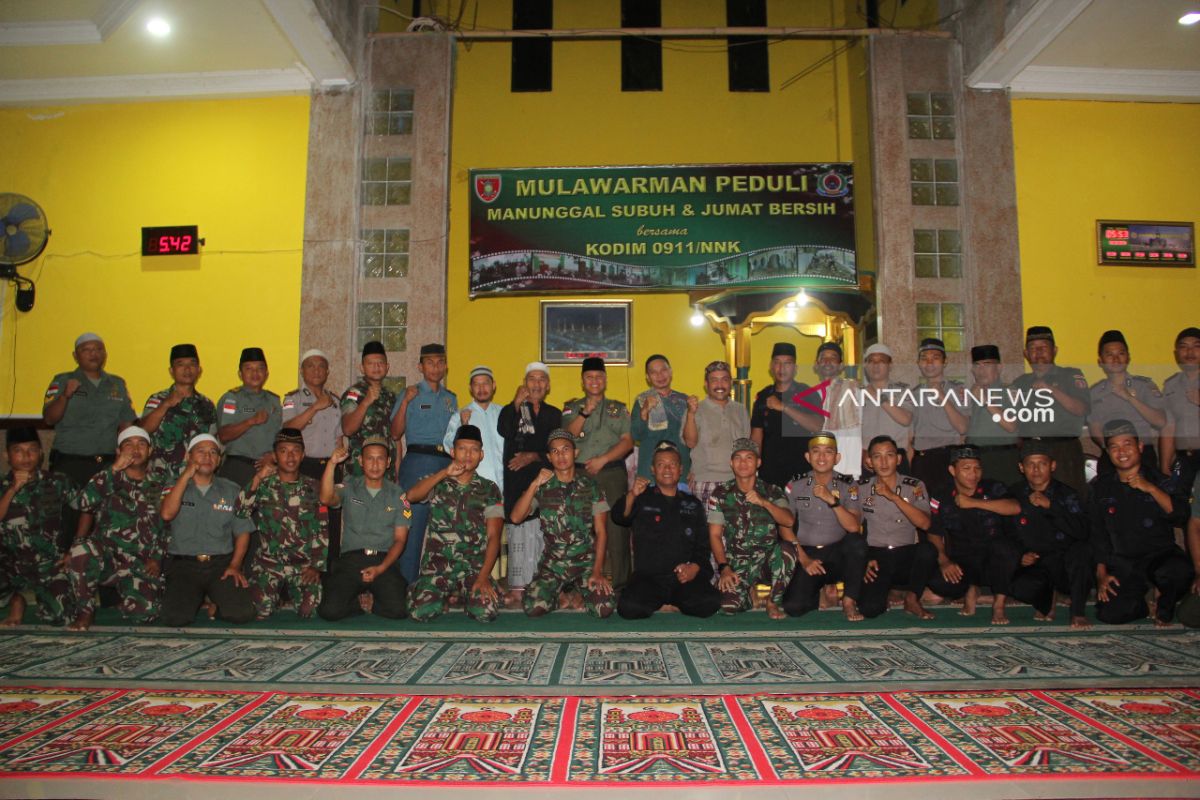 Kodim 0911 Nunukan galakkan manunggal subuh di masjid