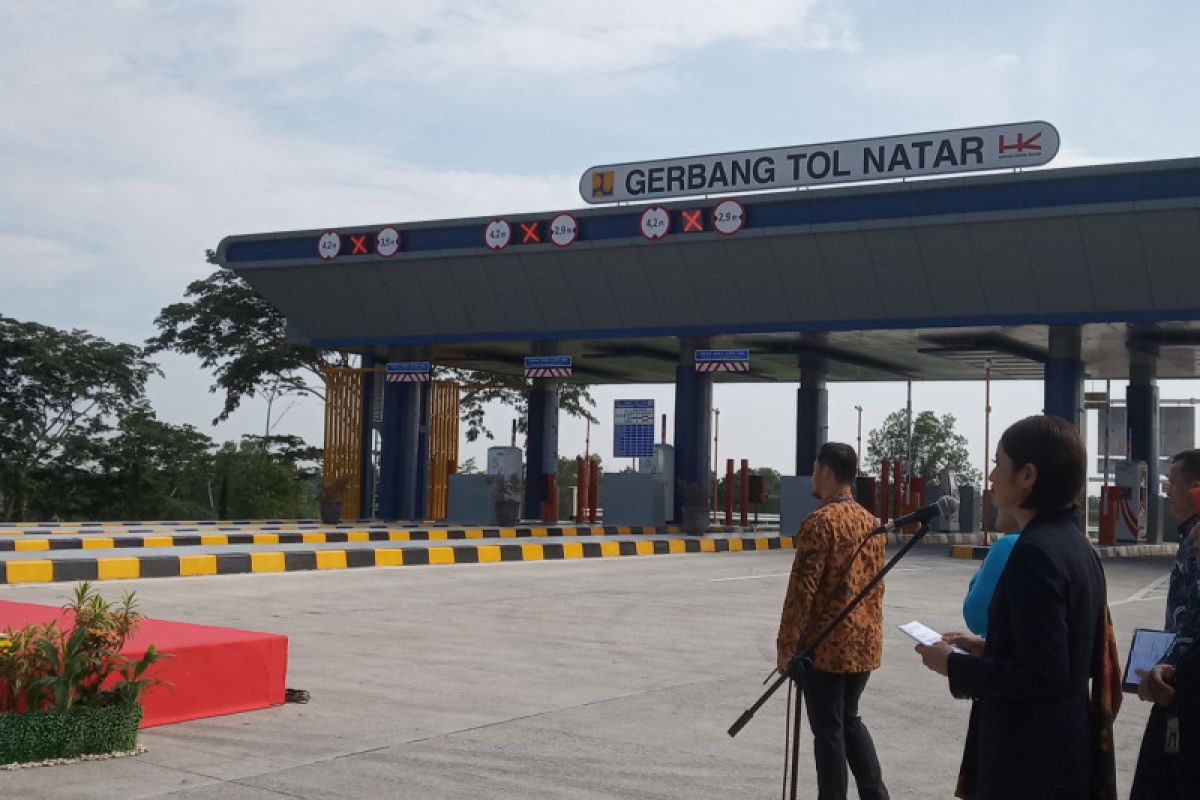 Tol Trans-Sumatera diyakini buka wilayah pertumbuhan baru