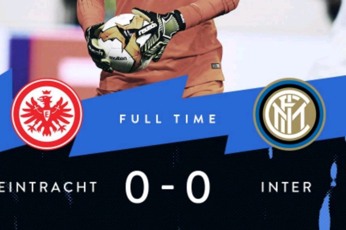 Inter Milan bermain imbang di kandang Eintracht Frankfurt