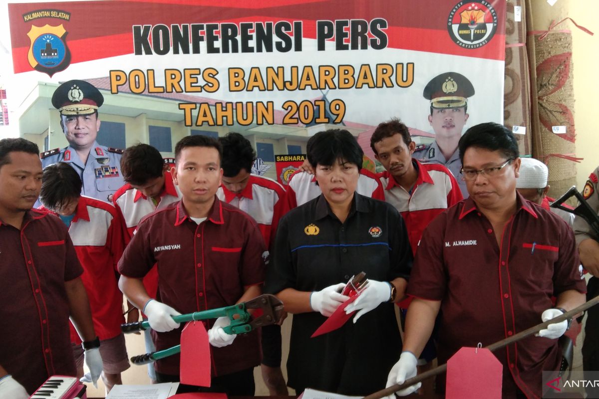 Polres gulung komplotan pencuri spesialis rumah kosong