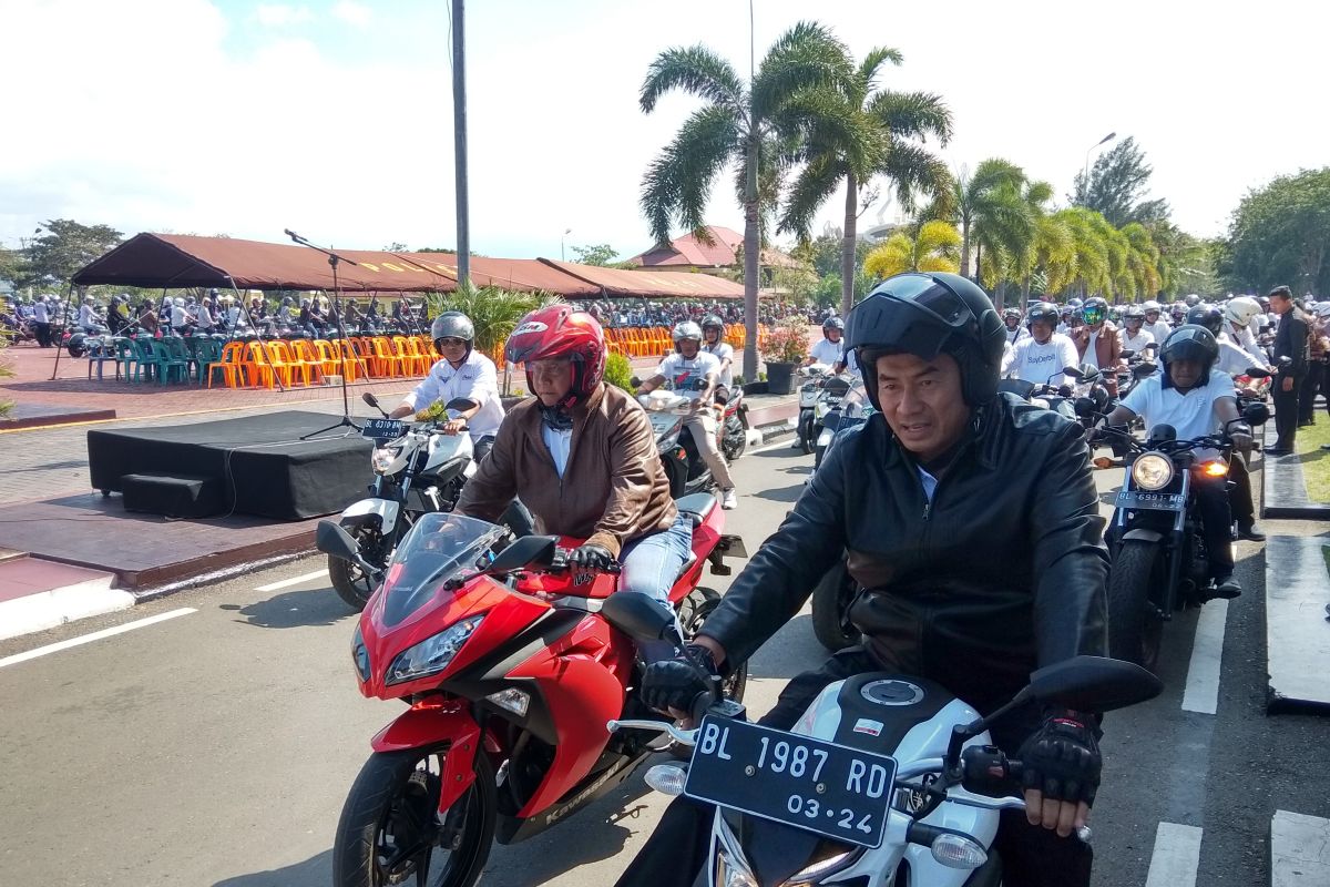 Kapolda Aceh membuka festival keamanan berlalulintas milenial